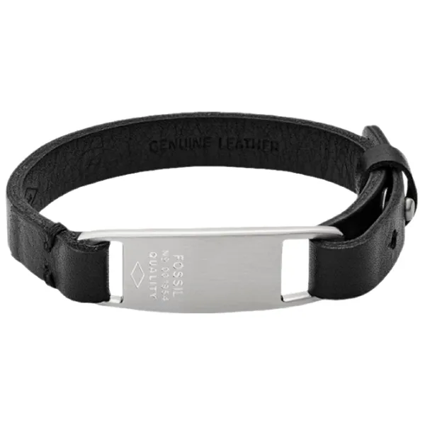 Brățară pentru bărbați FOSSIL JF02691040 Inox/ Black photo 1 Brățară pentru bărbați FOSSIL JF02691040 Inox/ Black photo 1