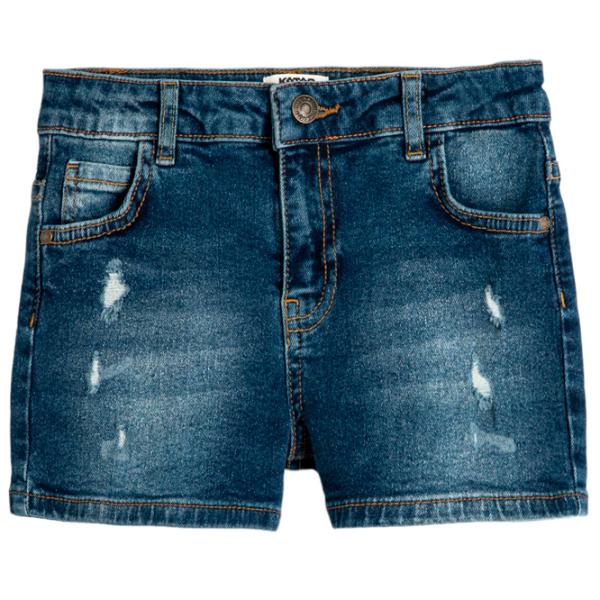 Шорты для девочек Koton 4SKG40042AD 140/ Indigo photo 1 Шорты для девочек Koton 4SKG40042AD 140/ Indigo photo 1