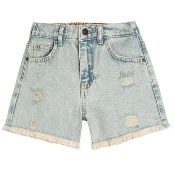 Pantaloni scurți pentru fetiţe Koton 4SKG40011AD 140/ Licht Indigo photo 1 Pantaloni scurți pentru fetiţe Koton 4SKG40011AD 140/ Licht Indigo photo 1