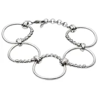 Браслет для женщин FOSSIL JF02738040 Цирконий/ Серебристый