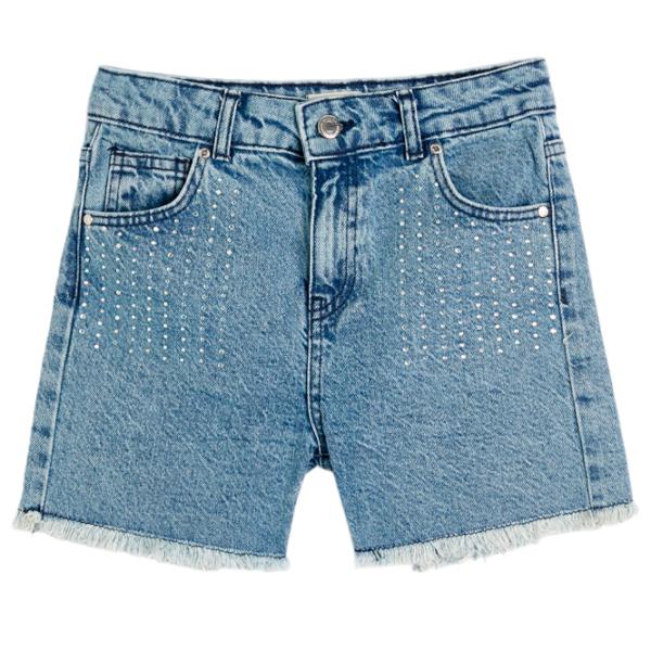 Шорты для девочек Koton 4SKG40013AD 164 cм / Mid Indigo photo 1 Шорты для девочек Koton 4SKG40013AD 164 cм / Mid Indigo photo 1