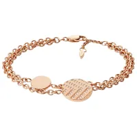 Браслет для женщин FOSSIL JF02817791 Цирконий/ Золото