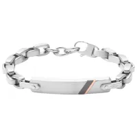 Браслет для мужчин FOSSIL JF02823040 нерж. сталь/ Серебристый