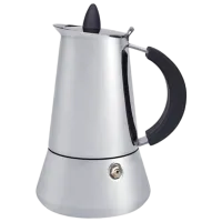 Кофеварка Maestro Mr-1668-4 0.2л / Алюминий / Нержавеющая сталь