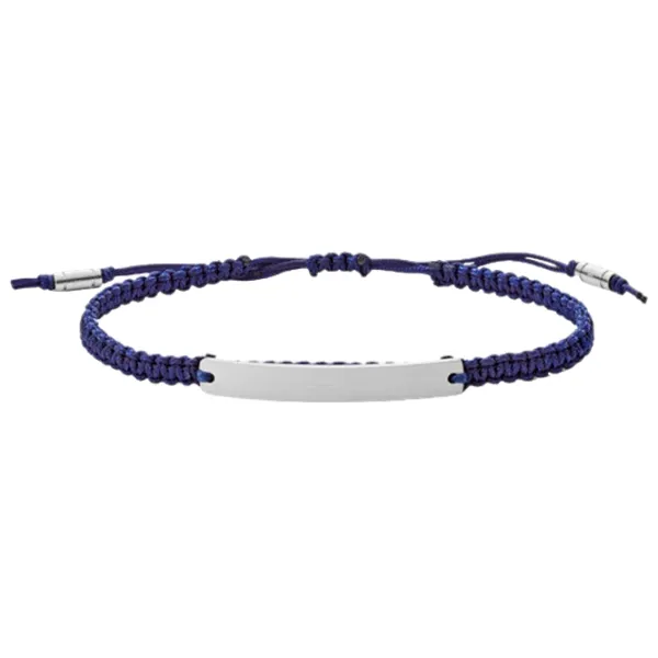 Brățară pentru bărbați FOSSIL JF03127040 Inox/ Blue photo 1 Brățară pentru bărbați FOSSIL JF03127040 Inox/ Blue photo 1