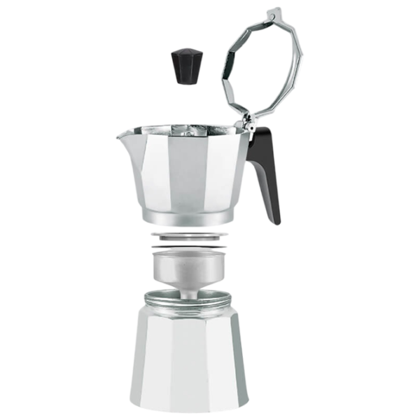 Кофеварка Maestro Mr-1666-6 0.3л / Алюминий / Серебряный photo 7