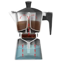 Cafetieră Maestro Mr-1666-6 0.3l / Aluminiu / Silver photo 7