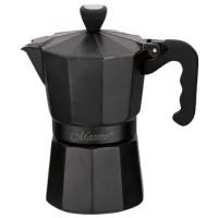 Кофеварка Maestro Mr-1666-9 0.45л / Алюминий / Черный