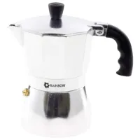 Кофеварка Maestro Mr-1667-3 0.3л / Алюминий / Нержавеющая сталь