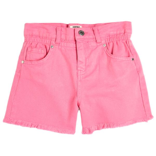 Pantaloni scurți pentru fetiţe Koton 4SKG40020AD 152/ Pink photo 1 Pantaloni scurți pentru fetiţe Koton 4SKG40020AD 152/ Pink photo 1
