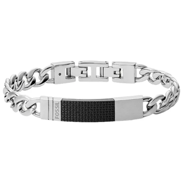 Brățară pentru bărbați FOSSIL JF03315040 Inox/ Silver photo 1 Brățară pentru bărbați FOSSIL JF03315040 Inox/ Silver photo 1