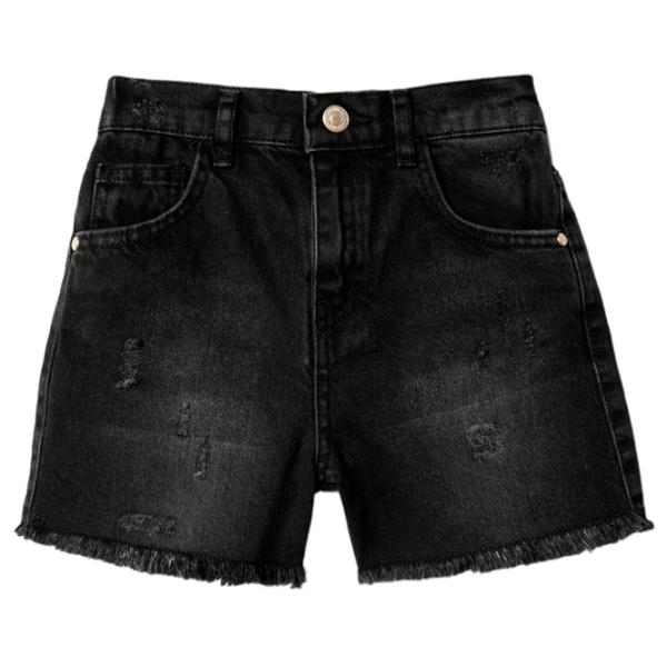 Шорты для девочек Koton 4SKG40019AD 122/ Черный photo 1