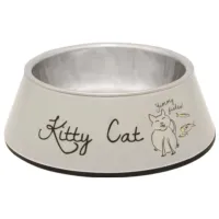 Bol pentru animale Beeztees Kitty Cat Inox
