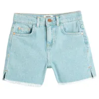 Pantaloni scurți pentru fetiţe Koton 4SKG40043AD 122/ Licht Indigo