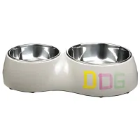 Миска для животных Beeztees Double Tape нерж. сталь