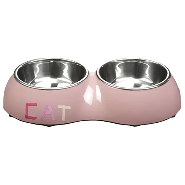 Bol pentru animale Beeztees Double Tape Inox photo 1 Bol pentru animale Beeztees Double Tape Inox photo 1