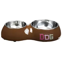 Bol pentru animale Beeztees Double Tape Inox