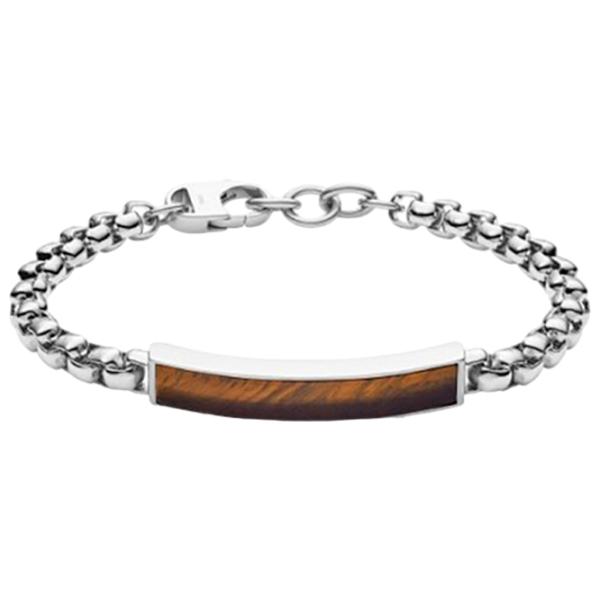 Brățară pentru bărbați FOSSIL JF03447040 Inox/ Silver photo 1 Brățară pentru bărbați FOSSIL JF03447040 Inox/ Silver photo 1