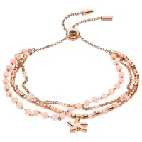 Браслет для женщин FOSSIL JF03518791 нерж. сталь/ Розовое Золото