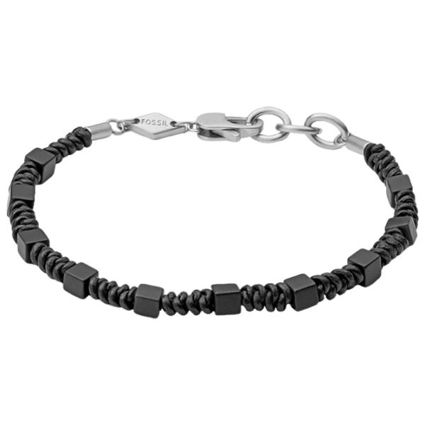 Brățară pentru bărbați FOSSIL JF03632040 Inox/ Black photo 1 Brățară pentru bărbați FOSSIL JF03632040 Inox/ Black photo 1