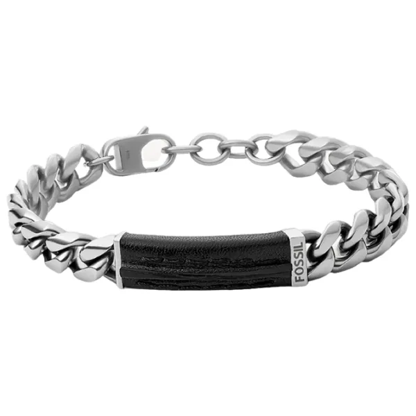 Браслет для мужчин FOSSIL JF03724040 нерж. сталь/ Серебристый photo 1 Браслет для мужчин FOSSIL JF03724040 нерж. сталь/ Серебристый photo 1