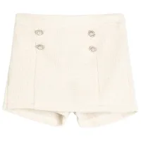 Pantaloni scurți pentru fetiţe Koton 4SMG40038AW 92/ Ecru