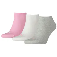 Ciorapi для женщин Puma Unisex Sneaker Plain 3P 39 - 42/ Розовый