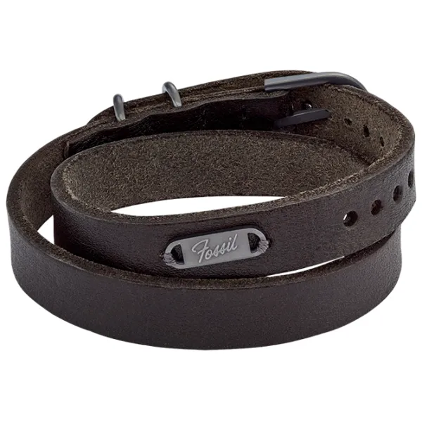 Brățară pentru bărbați FOSSIL JF04128793 Inox/ Black photo 1 Brățară pentru bărbați FOSSIL JF04128793 Inox/ Black photo 1
