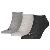 Ciorapi unisex Puma Unisex Sneaker Plain 3P 39 - 42/ Multicolor