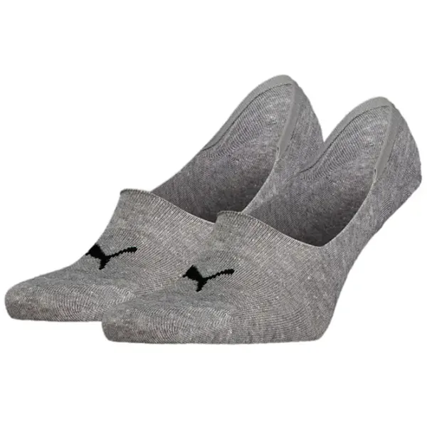 Ciorapi unisex Puma Footie 2Unisex 39 - 42/ Grey photo 1