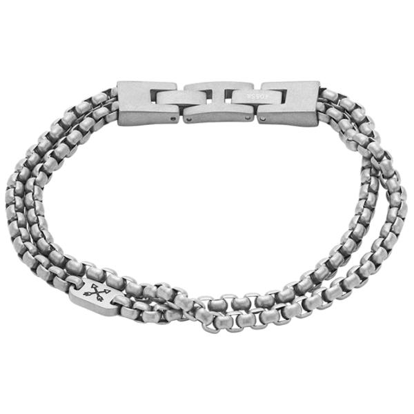 Brățară pentru bărbați FOSSIL JF04339040 Inox/ Silver photo 1 Brățară pentru bărbați FOSSIL JF04339040 Inox/ Silver photo 1