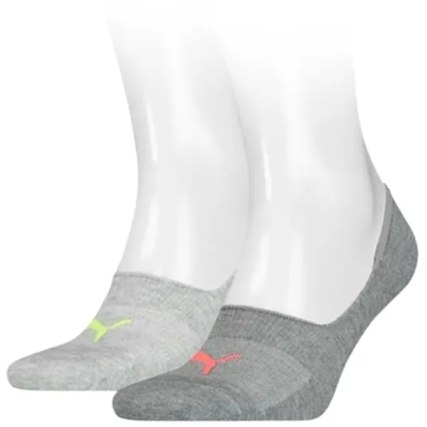 Ciorapi unisex Puma Footie 2Unisex 43-46/ Grey photo 1