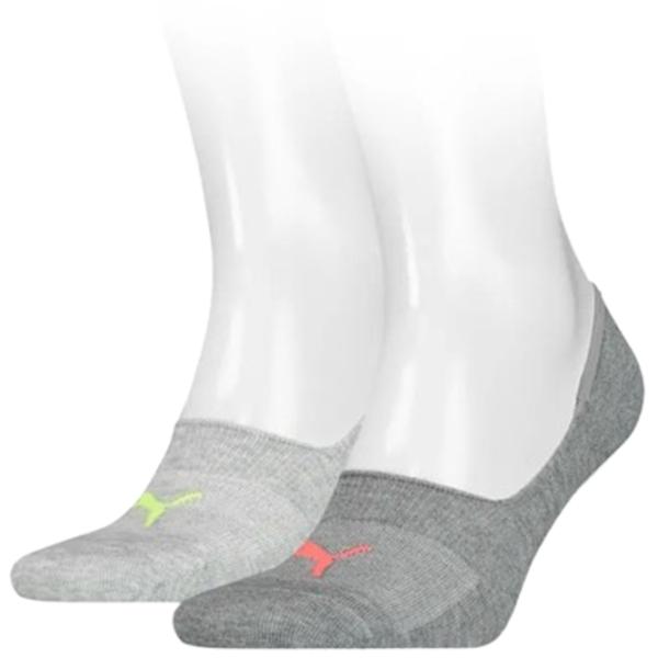 Ciorapi unisex Puma Footie 2Unisex 43-46/ Grey photo 1