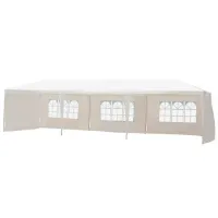 Палатка Villager Gazebo Серый Белый