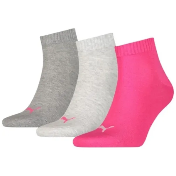 Ciorapi pentru femei Puma Quarter Plain 3P 39 - 42/ Multicolor photo 1