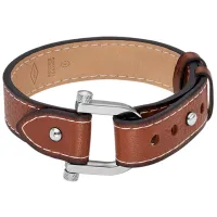 Браслет для мужчин FOSSIL JF04397040 нерж. сталь/ Коричневый