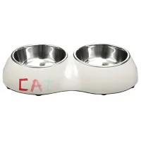 Bol pentru animale Beeztees Double Tape Inox