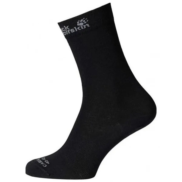Ciorapi unisex Jack Wolfskin Merino Classic Cut 44-46/ Black photo 1 Ciorapi unisex Jack Wolfskin Merino Classic Cut 44-46/ Black photo 1