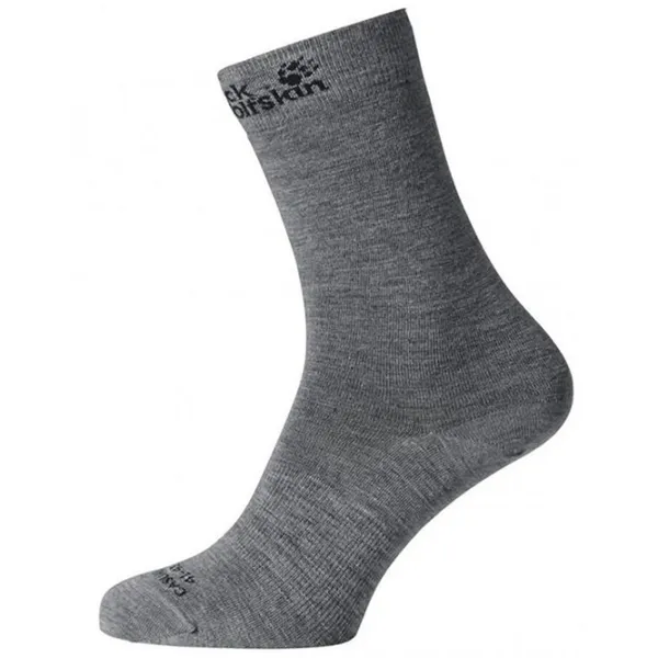 Ciorapi unisex Jack Wolfskin Merino Classic Cut 41-43/ Grey photo 1
