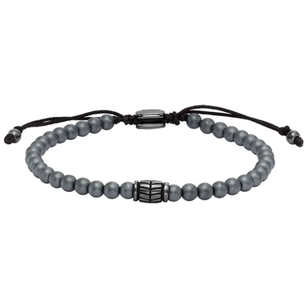 Brățară pentru bărbați FOSSIL JF04416793 Piatră semiprețioasă/ Grey photo 1 Brățară pentru bărbați FOSSIL JF04416793 Piatră semiprețioasă/ Grey photo 1