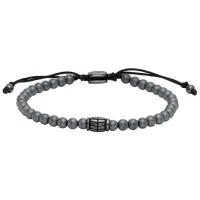 Brățară pentru bărbați FOSSIL JF04416793 Piatră semiprețioasă/ Grey