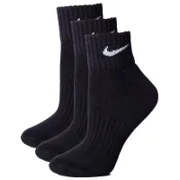 Ciorapi унисекс Nike U Nk Cush Ankle 3Pr-Value S/ Черный