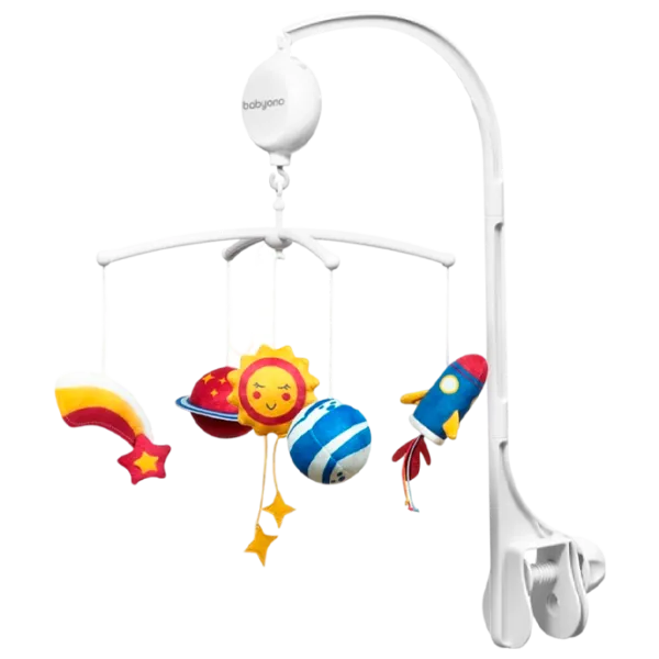 Jucărie pentru pătuțuri și cărucioare BabyOno Spațiu Cosmos 794 0+/ Multicolor photo 1 Jucărie pentru pătuțuri și cărucioare BabyOno Spațiu Cosmos 794 0+/ Multicolor photo 1