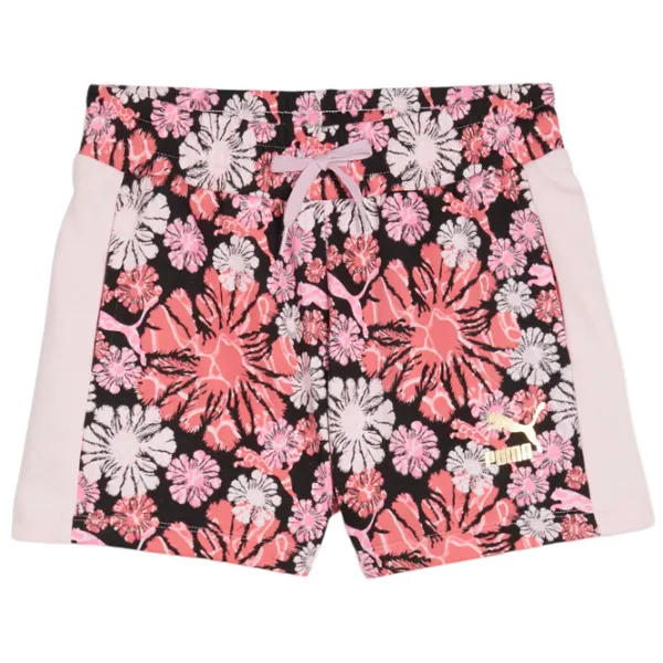 Pantaloni scurți pentru fetiţe Puma T7 Snflr Aop Shorts G 176/ Black photo 1 Pantaloni scurți pentru fetiţe Puma T7 Snflr Aop Shorts G 176/ Black photo 1