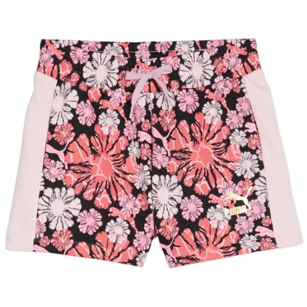 Pantaloni scurți pentru fetiţe Puma T7 Snflr Aop Shorts G 152/ Black photo 1 Pantaloni scurți pentru fetiţe Puma T7 Snflr Aop Shorts G 152/ Black photo 1