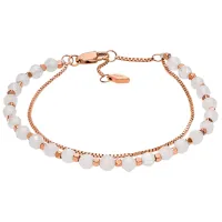 Браслет для женщин FOSSIL JF04444791 нерж. сталь/ Розовое Золото