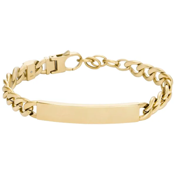 Brățară pentru bărbați FOSSIL JF04465710 Inox/ Gold photo 1 Brățară pentru bărbați FOSSIL JF04465710 Inox/ Gold photo 1