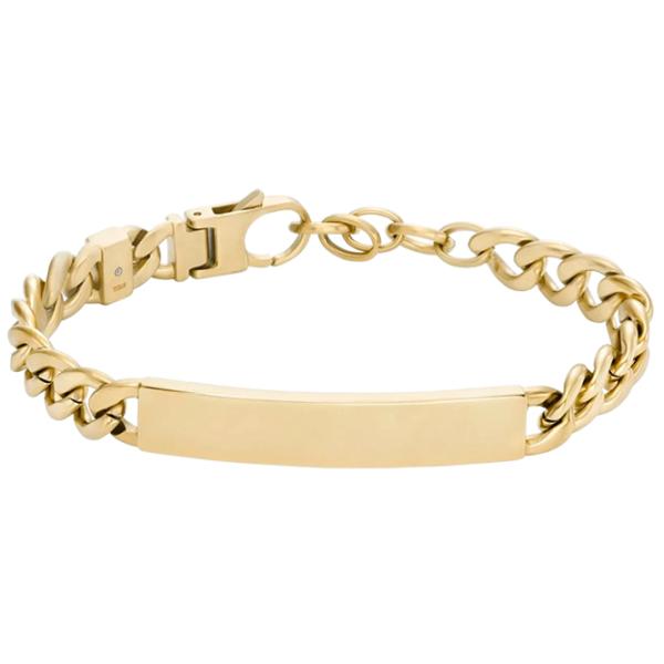 Brățară pentru bărbați FOSSIL JF04465710 Inox/ Gold photo 1 Brățară pentru bărbați FOSSIL JF04465710 Inox/ Gold photo 1