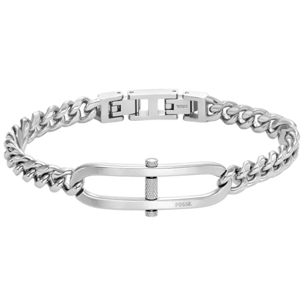 Браслет для мужчин FOSSIL JF04468040 нерж. сталь/ Серебристый photo 1