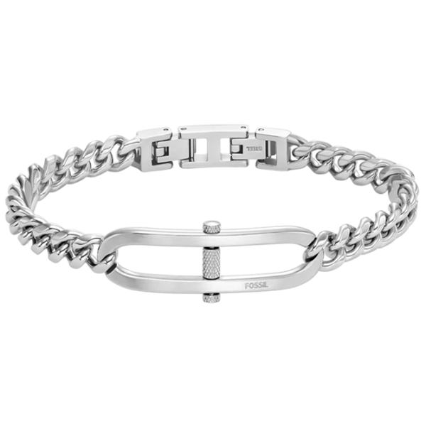 Браслет для мужчин FOSSIL JF04468040 нерж. сталь/ Серебристый photo 1